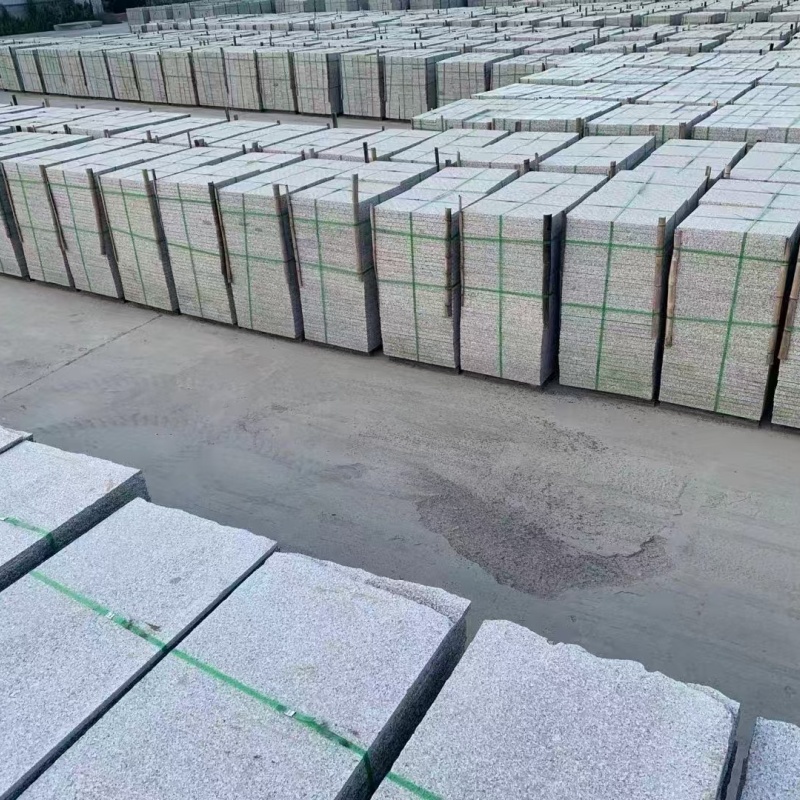 济南芝麻白火烧板石材厂家
